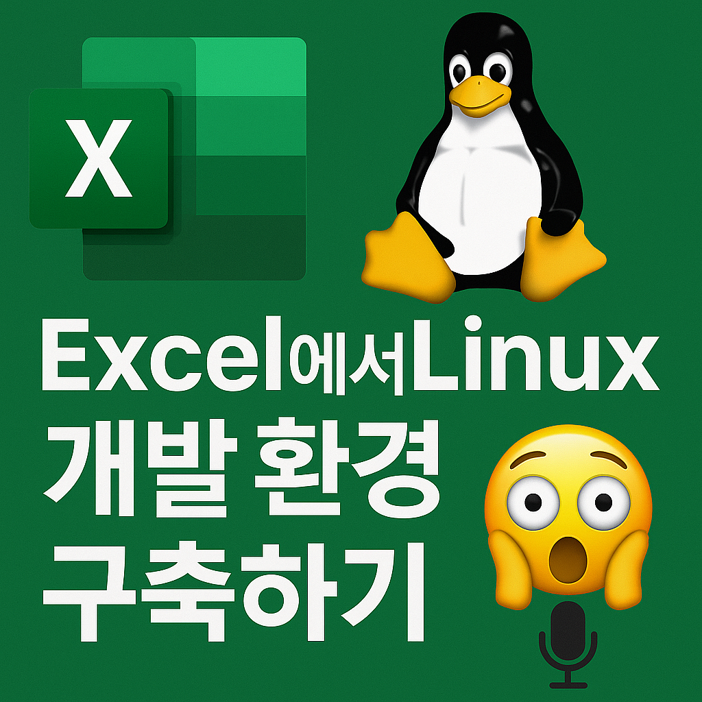 Excel에서 Linux 개발 환경 구축하기 😱의 썸네일 이미지