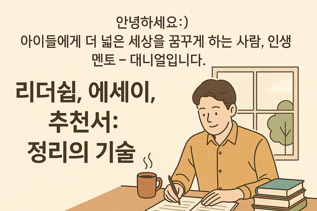 활동은 많은데 왜 안 될까? ‘정리력’이 부족해서 입니다.의 썸네일 이미지
