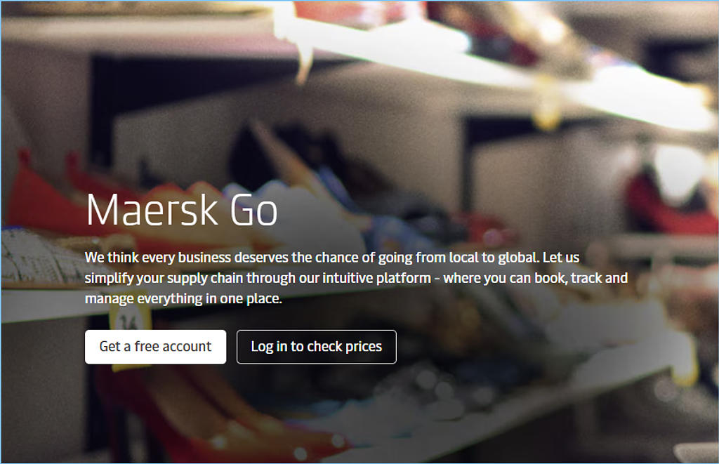 Maersk Go 고객용 - 웹사이트 통합 안내의 썸네일 이미지