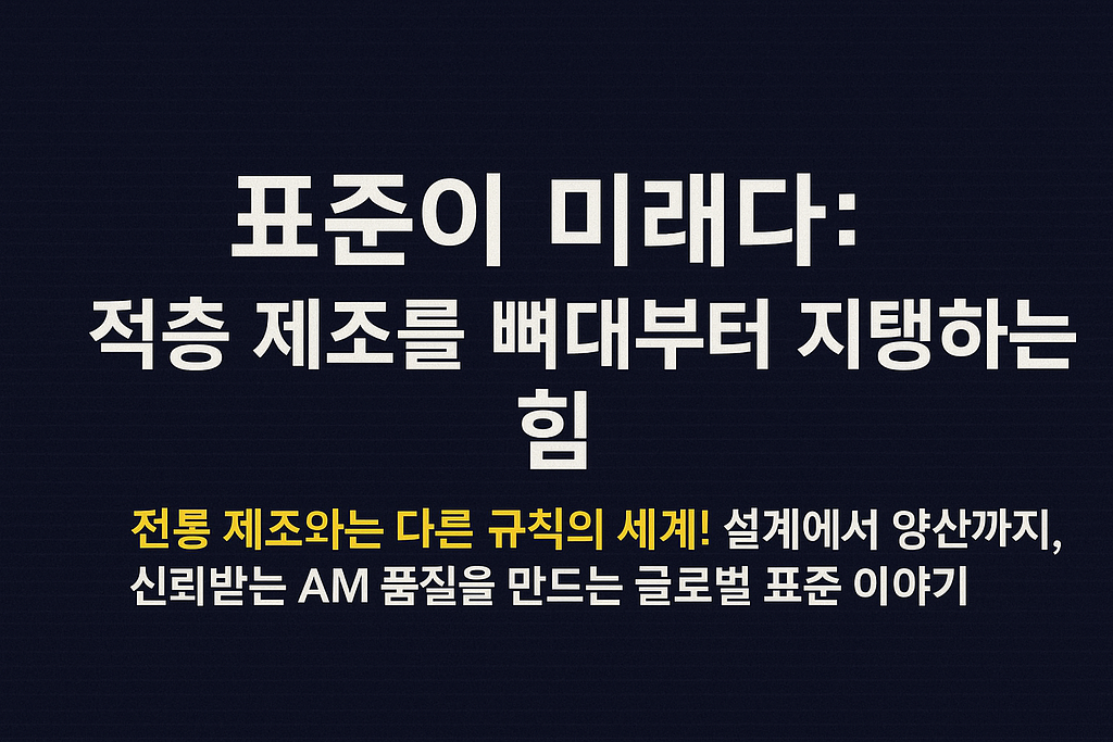 🏗️[2탄]AM 표준, 왜 지금 반드시 알아야 할가?의 썸네일 이미지