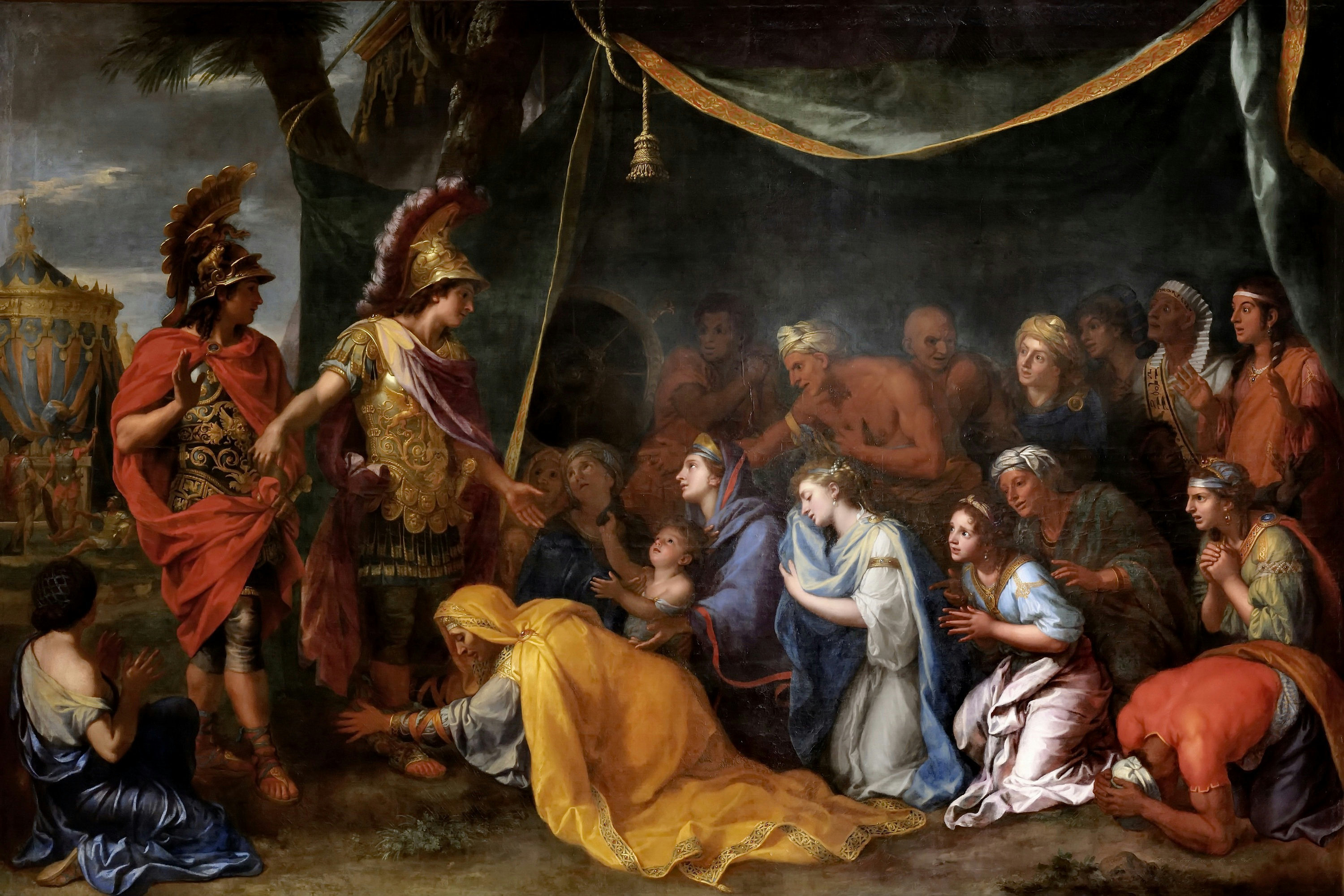 샤를 르 브룅 / 알렉산더 대왕과 다리우스의 가족 (The Family of Darius before Alexander) / 1660 / 루브르 박물관