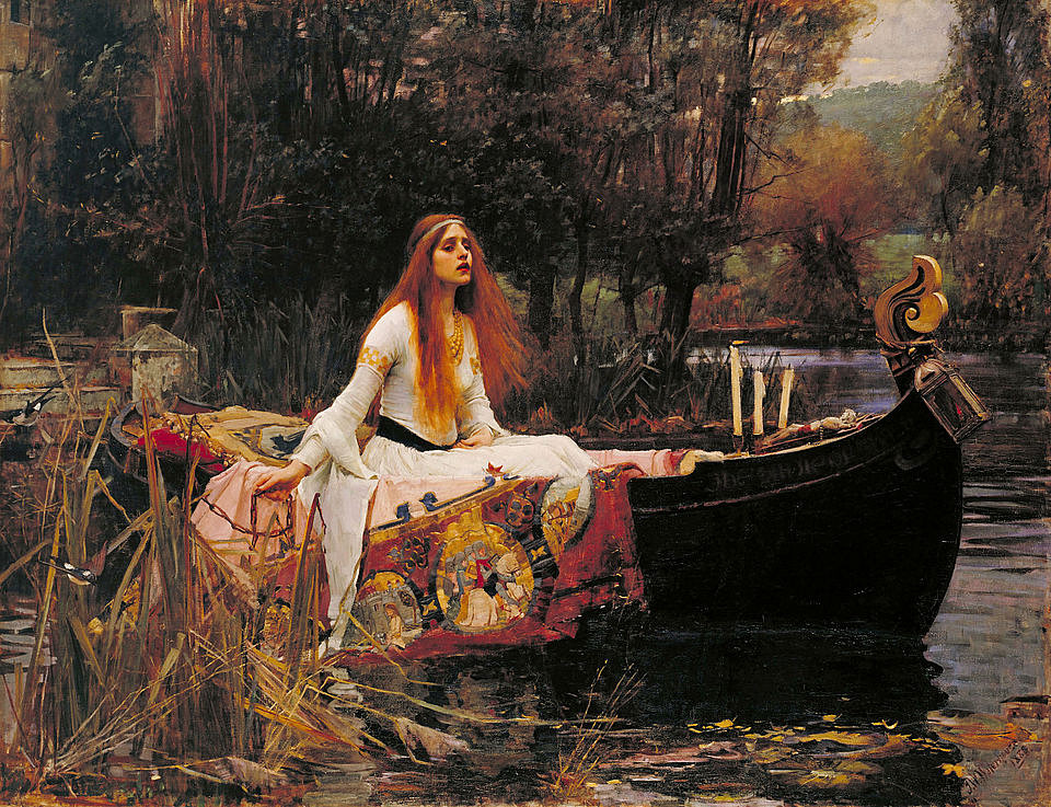 존 윌리엄 워터하우스 / 샬롯의 여인 (The Lady of Shalott) / 1888 / 테이트 브리튼