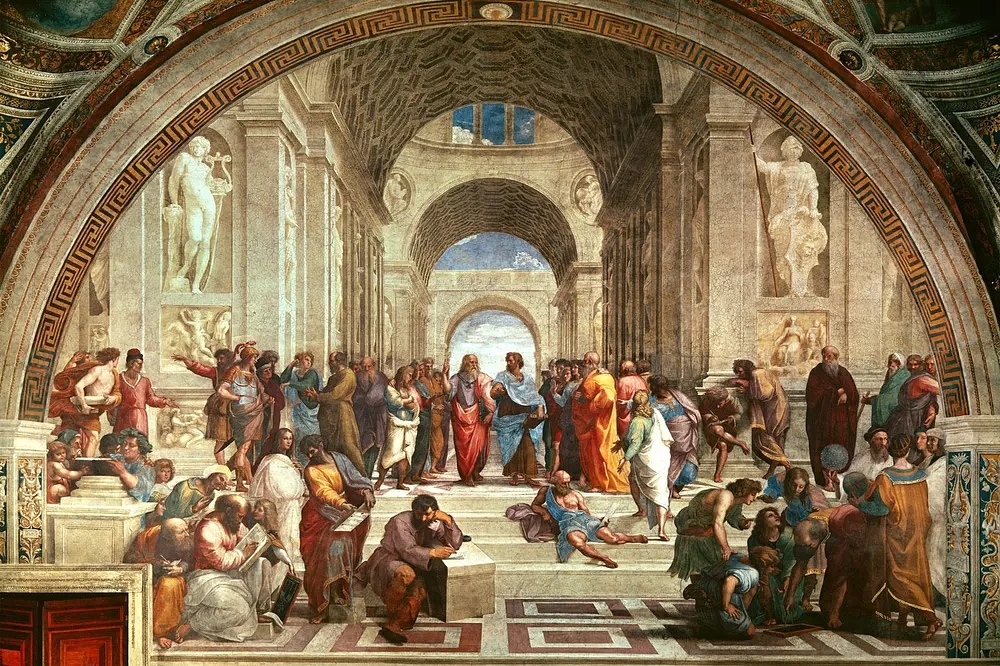 라파엘로 / 아테네 학당 (The School of Athens) / 1509–1511 / 바티칸 미술관