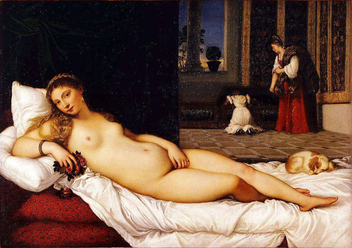 티치아노 / 우르비노의 비너스 (Venus of Urbino) / 1534 / 우피치 미술관