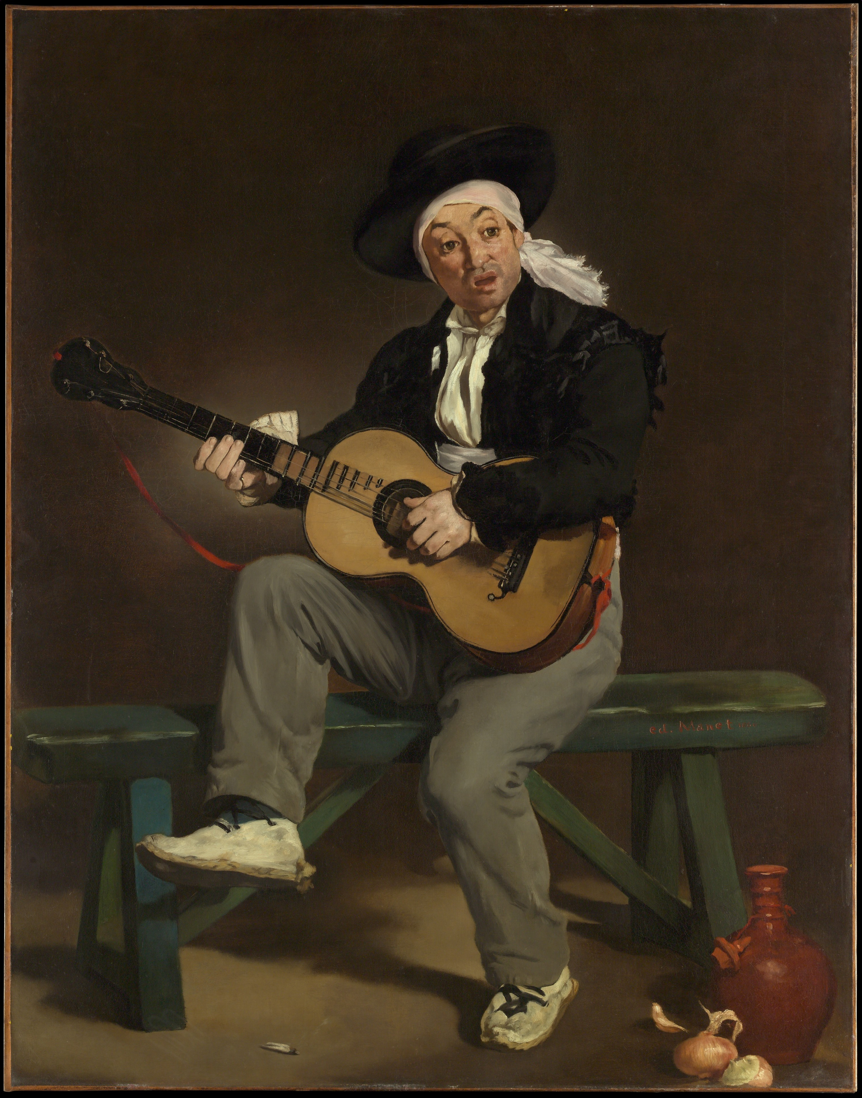 에두아르 마네 / 스페인 가수 (The Spanish Singer) / 1860 / 메트로폴리탄 미술관