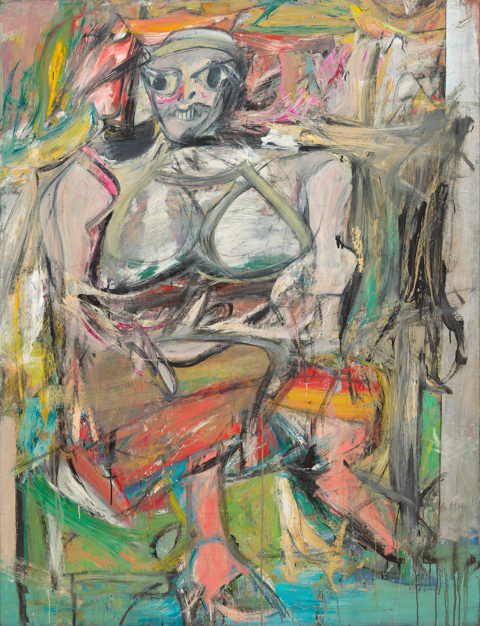 윌렘 드 쿠닝 / 여인 Ⅰ( Woman I) / 1950–52 / MoMA