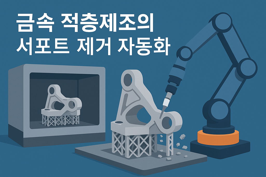 [6탄]금속 적층제조의 서포트 제거 자동화-문제와 해법의 썸네일 이미지