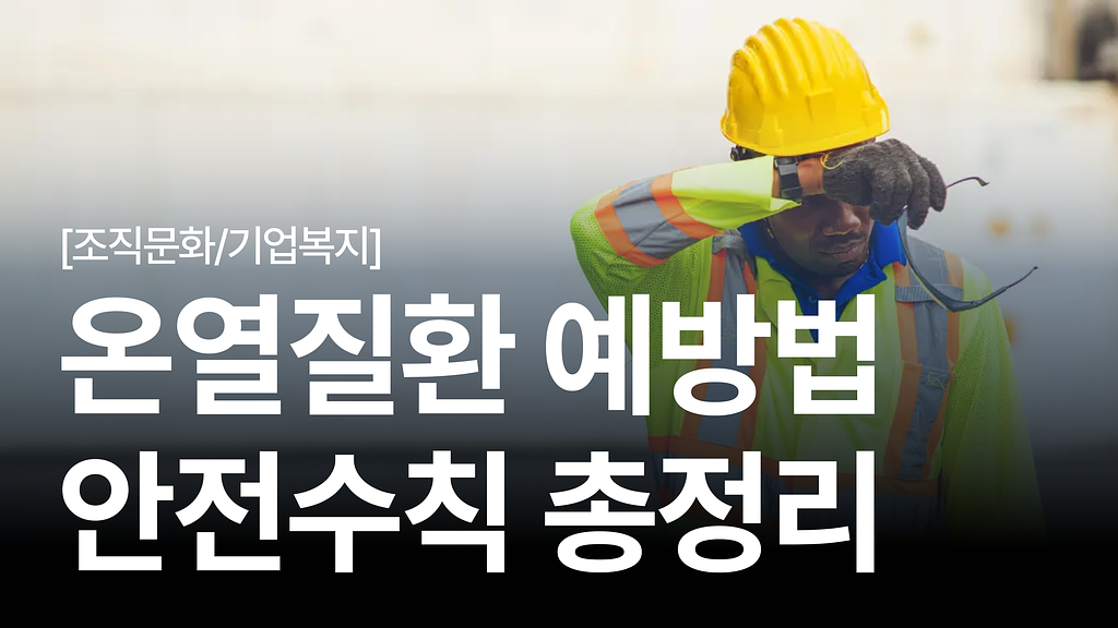 [안전보건백과 #1] 보건관리자를 위한 뉴스레터를 시작합니다!의 썸네일 이미지