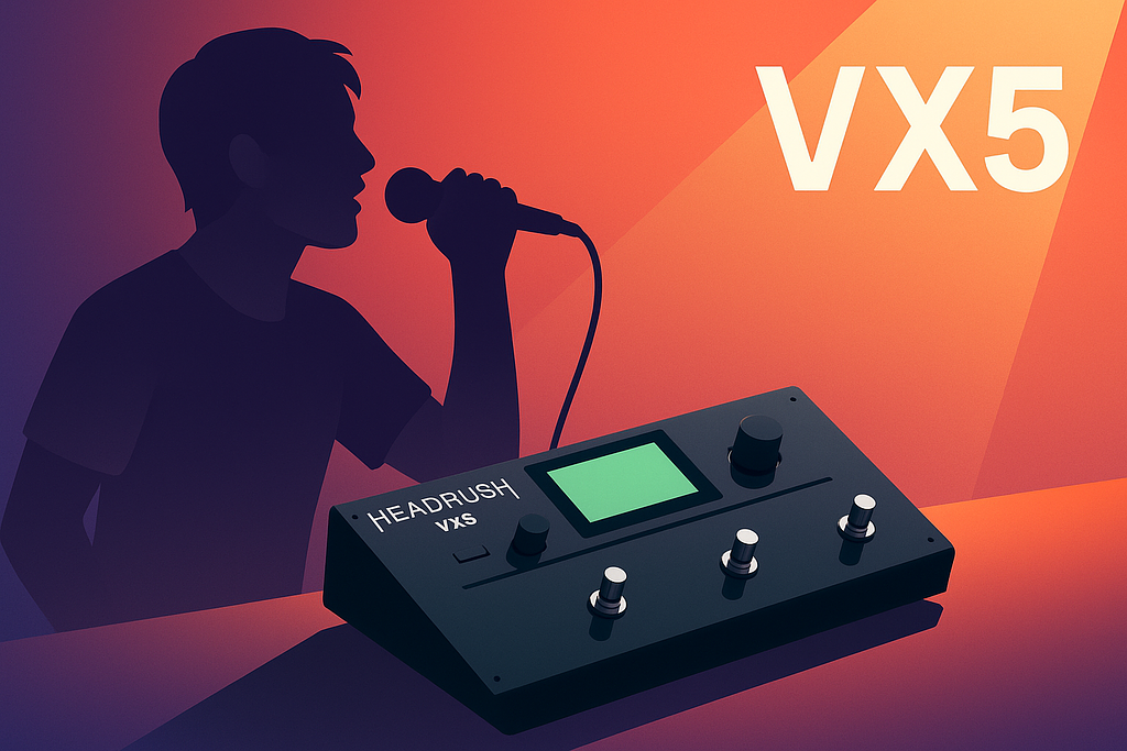 무대 위 보컬을 위한 한 방, 헤드러시 VX5 등장의 썸네일 이미지