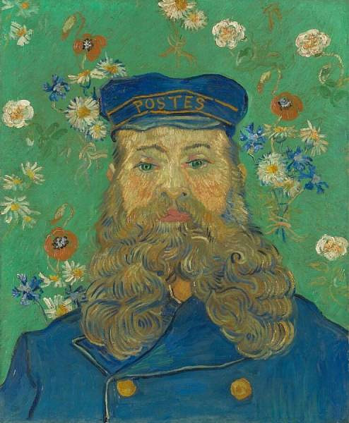 빈센트 반 고흐 / 우체부 조제프 룰랭의 초상 (Portrait of the Postman Joseph Roulin) / 1889 / 크뢸러뮐러 미술관