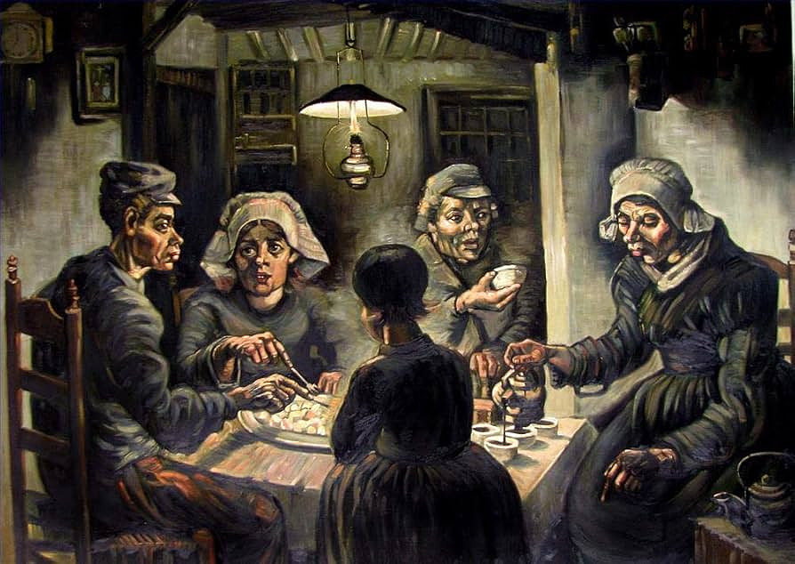 빈센트 반 고흐 / 감자 먹는 사람들 (The Potato Eaters) / 1885 / 반 고흐 미술관
