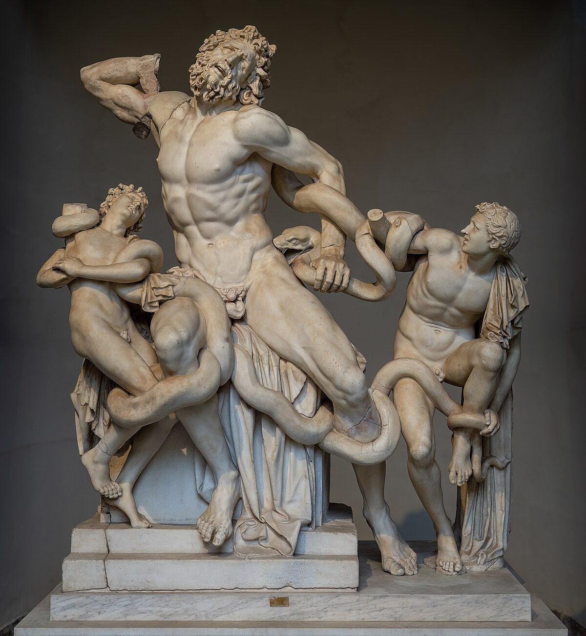 라오콘과 그의 아들들 (Laocoön and His Sons) / 기원전 40–30경 / 바티칸 박물관