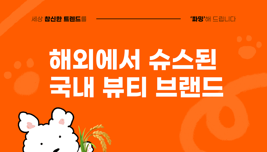아모레 시가총액을 넘은 화제의 중소브랜드의 썸네일 이미지