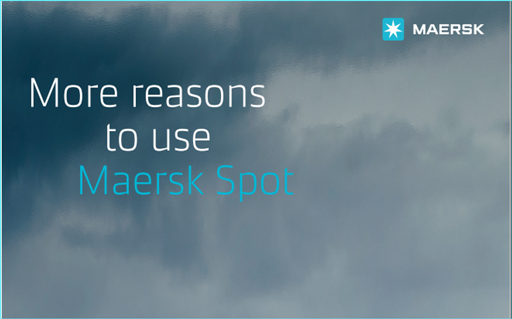 [Maersk] 📢머스크닷컴 뉴스레터#7 Maersk Spot의 썸네일 이미지