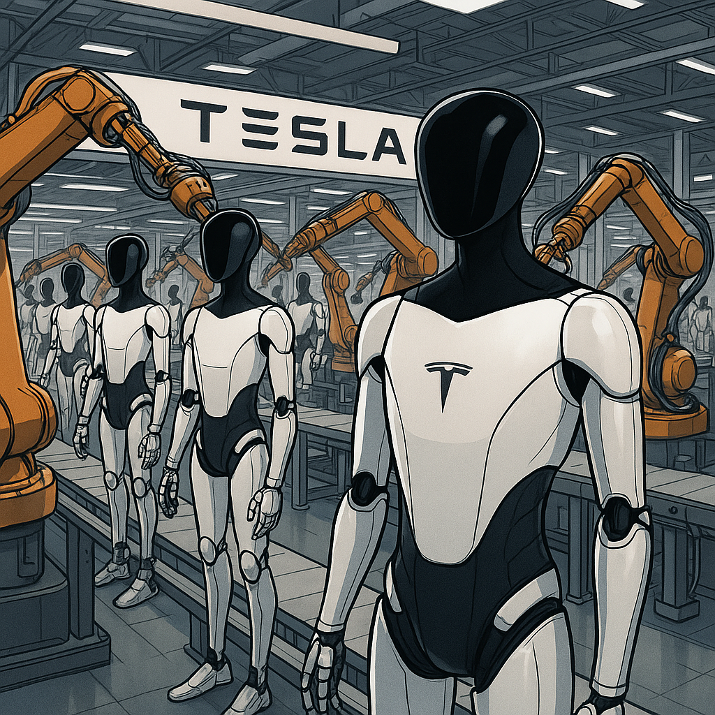  테슬라가 휴머노이드 "양산"에 가장 유리한 이유의 썸네일 이미지