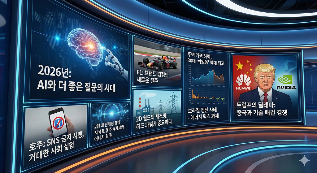 2026년의 생존법: AI를 향한 질문과 '3D 월드'의 귀환의 썸네일 이미지