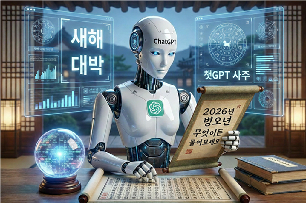 2026년 병오년 새해 운세, Chat GPT에 무엇이든 물어보살!의 썸네일 이미지