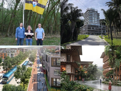 마이크로네이션 리버랜드/온두라스의 존인 프로스페라/건설 중인 캘리포니아 포에버/부탄의 겔레푸 마음챙김 도시