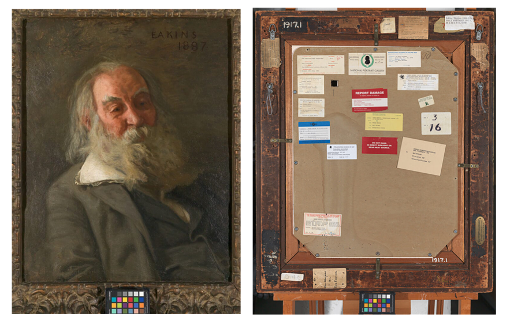 아마도 한 번도 본 적 없는 캔버스 뒷면의 썸네일 이미지