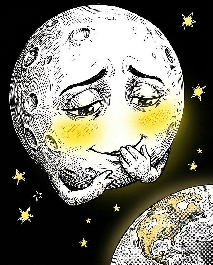 #5  달님은 왜 앞 모습만 보여주는걸까? (달의 뒷면에 숨겨진 소름돋는 이유)의 썸네일 이미지