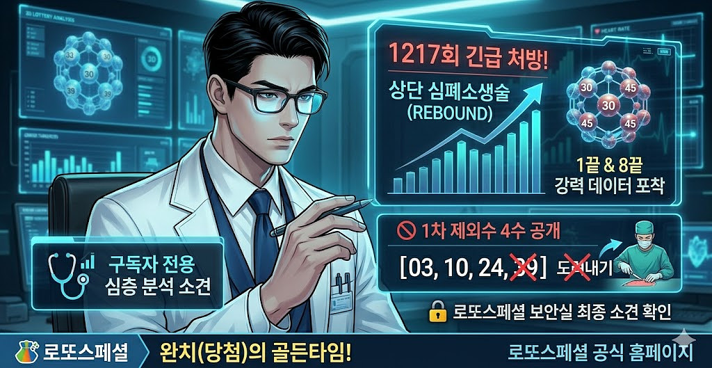 제1217회 정밀 리포트: 저혈압 쇼크 뒤엔 반드시 '폭발'이 옵니다의 썸네일 이미지