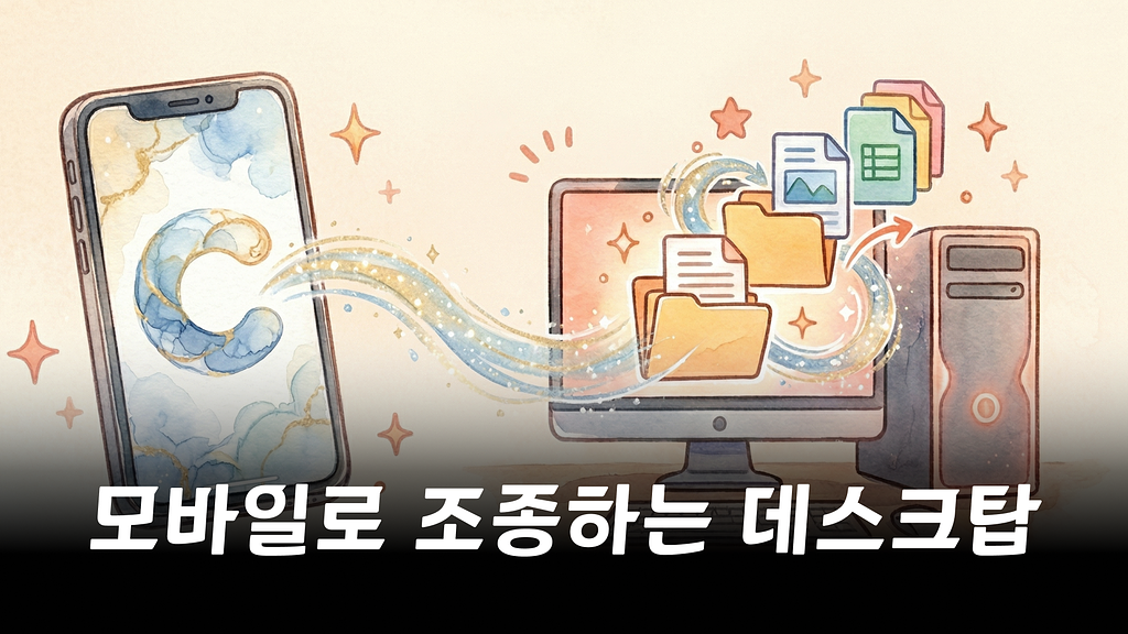휴대폰으로 내 컴퓨터를 조작하는 시대, 클로드 디스패치의 썸네일 이미지