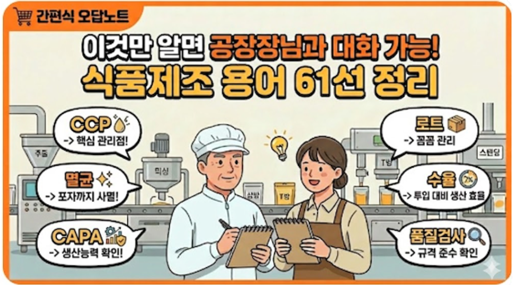 [Special Edition] 식품 제조 실무 용어 사전 61의 썸네일 이미지