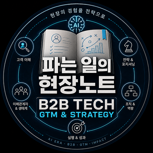 B2B 테크. 파는 일의 현장노트의 프로필 이미지