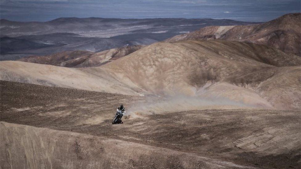 Atacama Desert, where the Atacama Rally was held