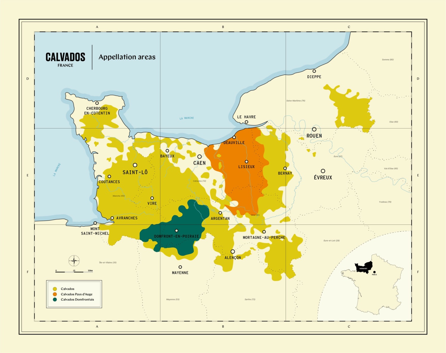 The Calvados appellations