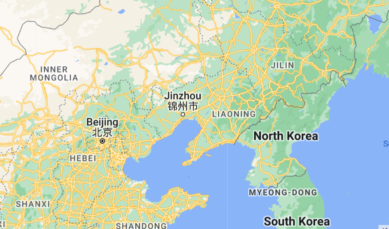 베이징에서 약간 떨어진 곳에 위치한 진조우시