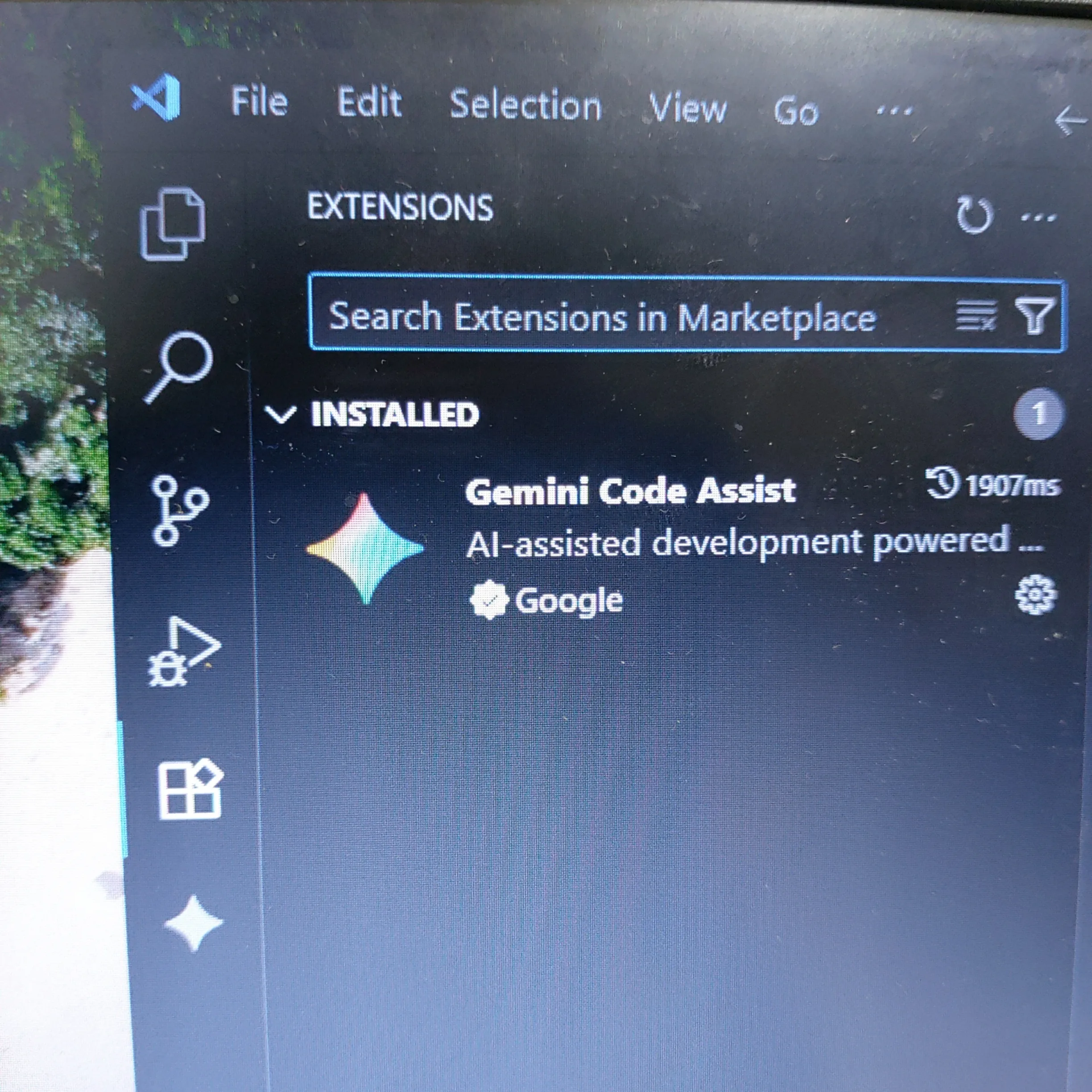Vscode에서 Gemini Code Assist 설치