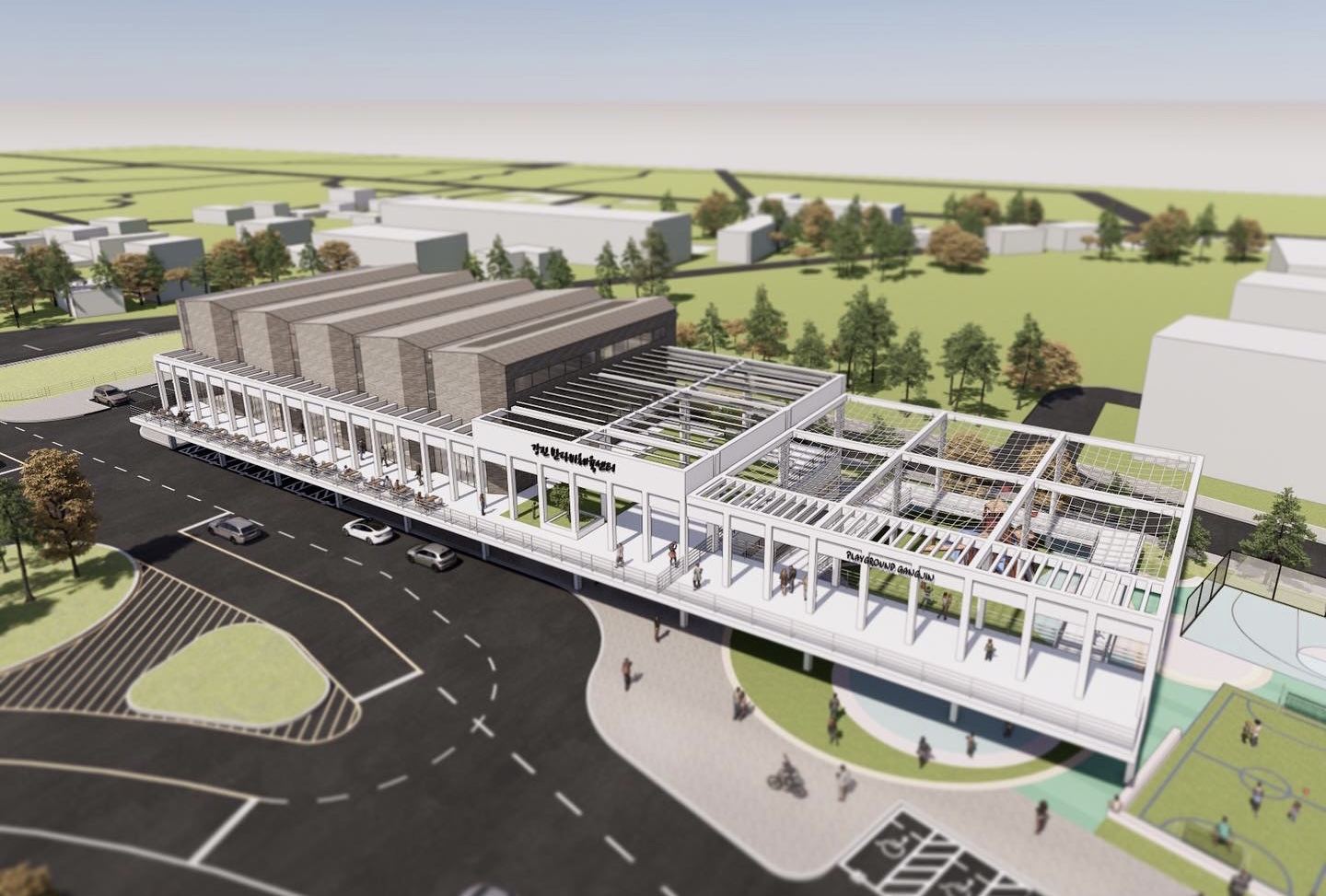 강진 반다비 체육센터 계획안