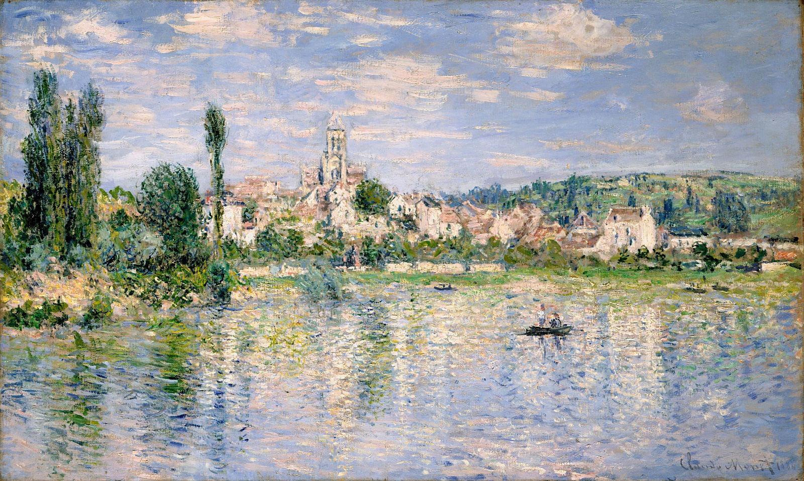 Veteuil in summer, Claude Monet, 1880. Oil on canvas.