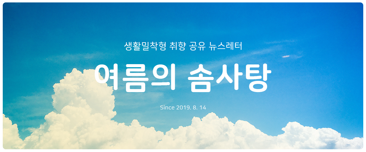 [여름의 솜사탕] 뉴스레터를 좀 더 쉬어갑니다의 썸네일 이미지