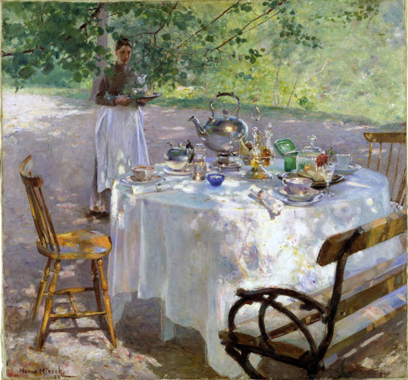 한나 파울리_아침식사 시간, 1887