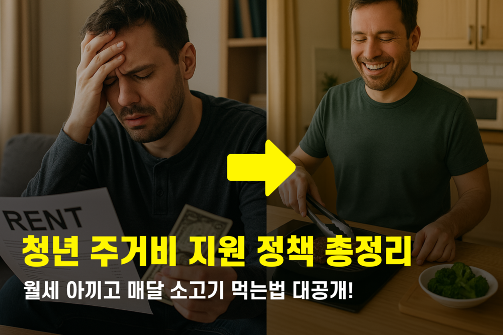 🏠 청년 1인 가구라면, 주거비 월 30만으로 해결!의 썸네일 이미지