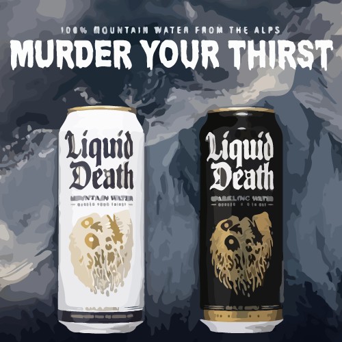 <리퀴드 데쓰는, 알프스의 물이란 원료보다 문화를 강조한다>