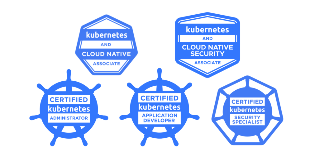 현재 CNCF 공인 Kubernetes 자격증은 총 5가지입니다.