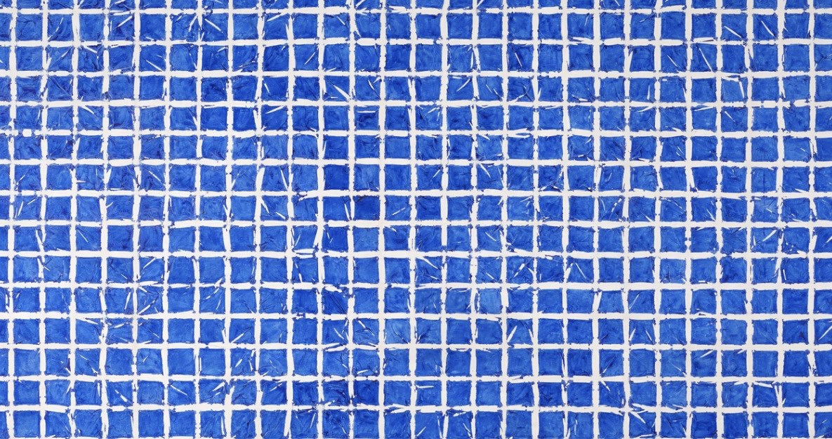 Simon Hantaï. Tabula, Meun, 1975 © Archives Simon Hantaï / Adagp, Paris, 2022 © Fondation Louis Vuitton / David Bordes