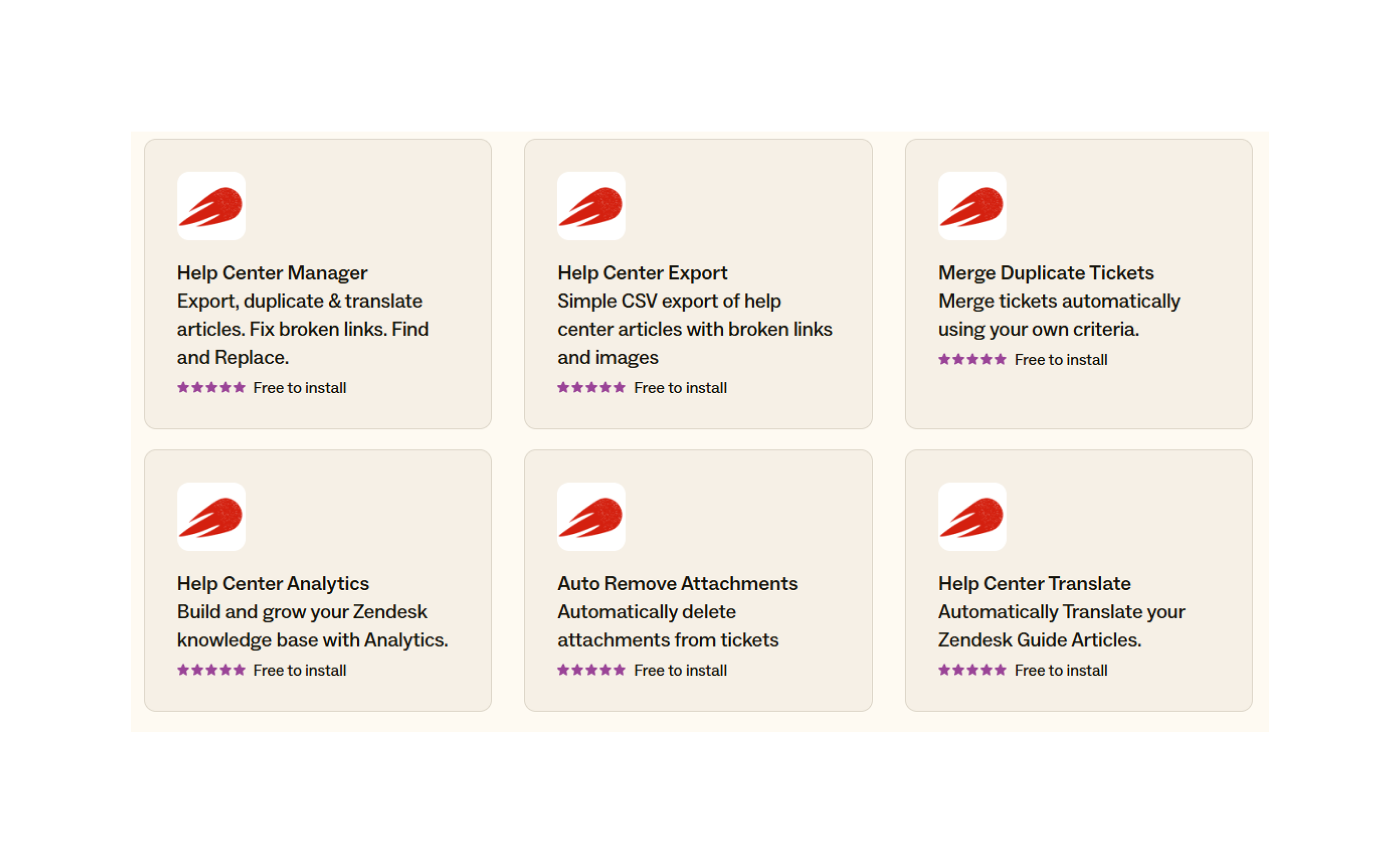Zendesk 마켓플레이스에서 Swifteq 앱 