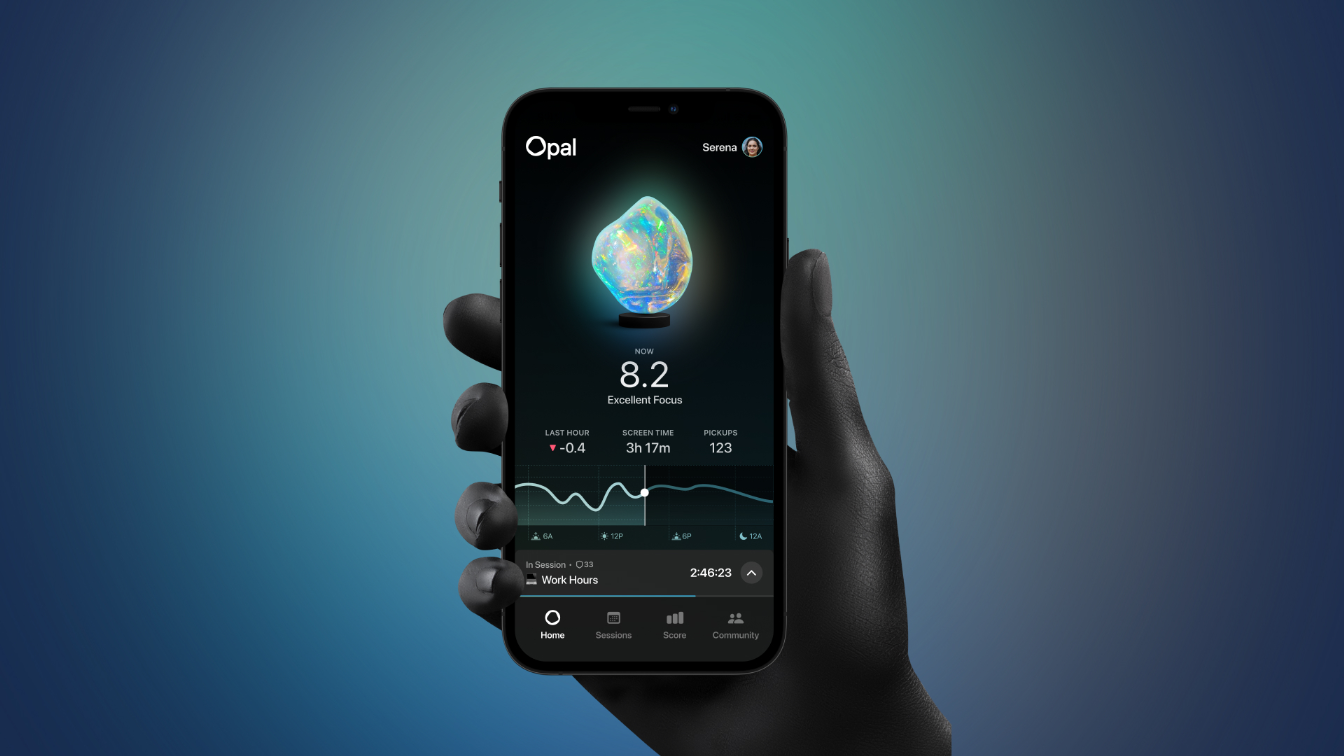 스마트폰 스크린타임을 제어하는 유료앱 Opal