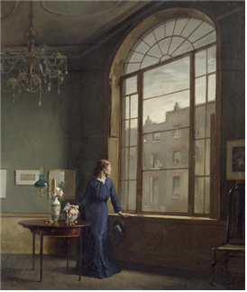윌리엄 오트 펜, A window in London Street