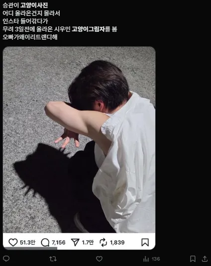 이미지 = X캡처 (https://x.com/meplusUand/status/1922315904433459386)