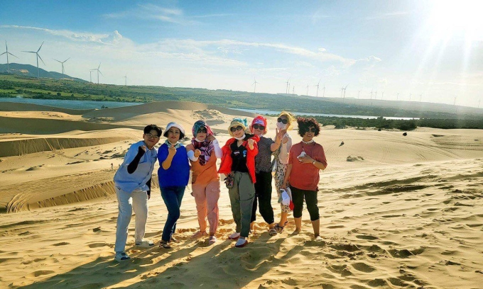 2024년 1월 베트남을 방문한 한국 관광객들