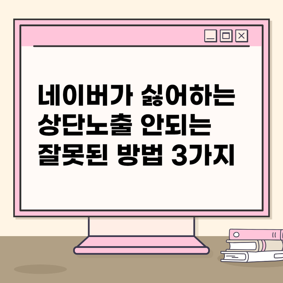 블로그초보 지수 안오르고 상위노출 안되는 이유의 썸네일 이미지