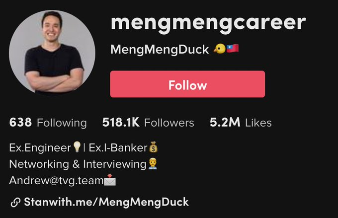 MengMengDuck의 원래 틱톡 계정