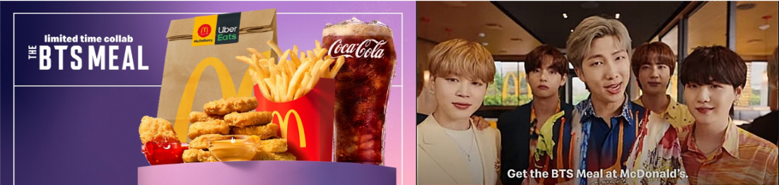 출처 : 맥도날드 X BTS의 ‘The BTS 세트' 공식 홍보영상&nbsp;
