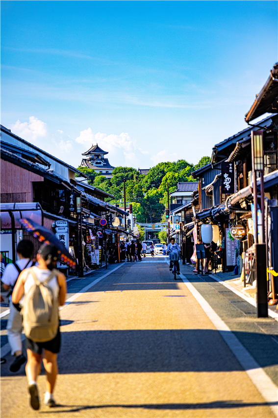 성하마을에서 바라본 이누야마성 @열짱