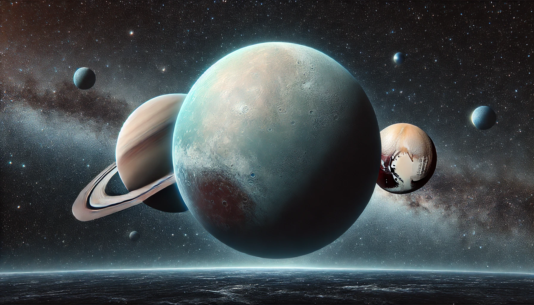 점성학에서 인간의 집단 무의식을 나타내는 천왕성, 해왕성, 명왕성